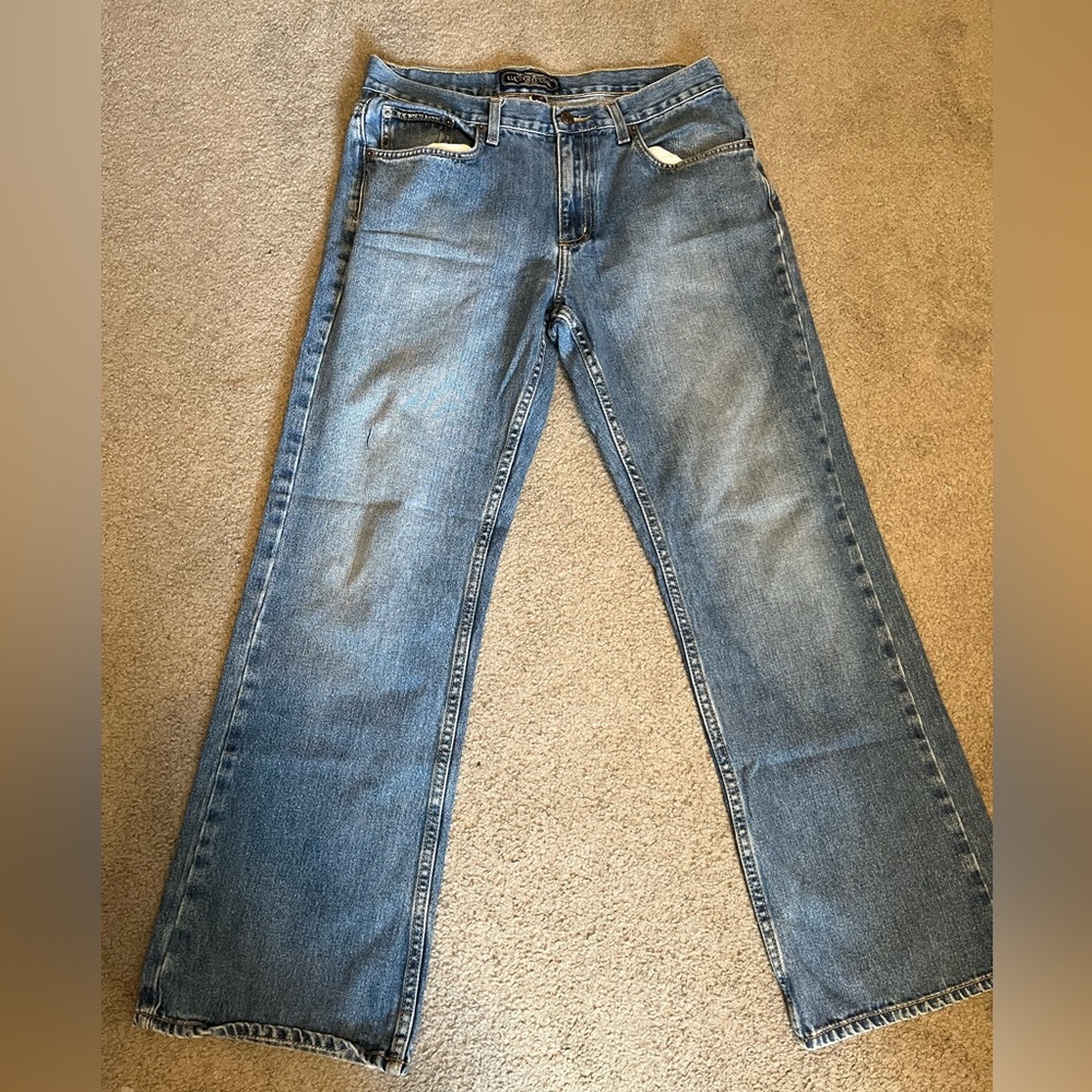 US polo assassin was 32 length 30 blue jeans
